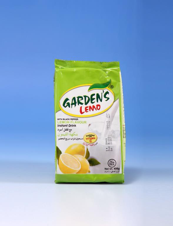 Instant Drink - Garden's Lemon - Sasha 400g
ctn(1x24)